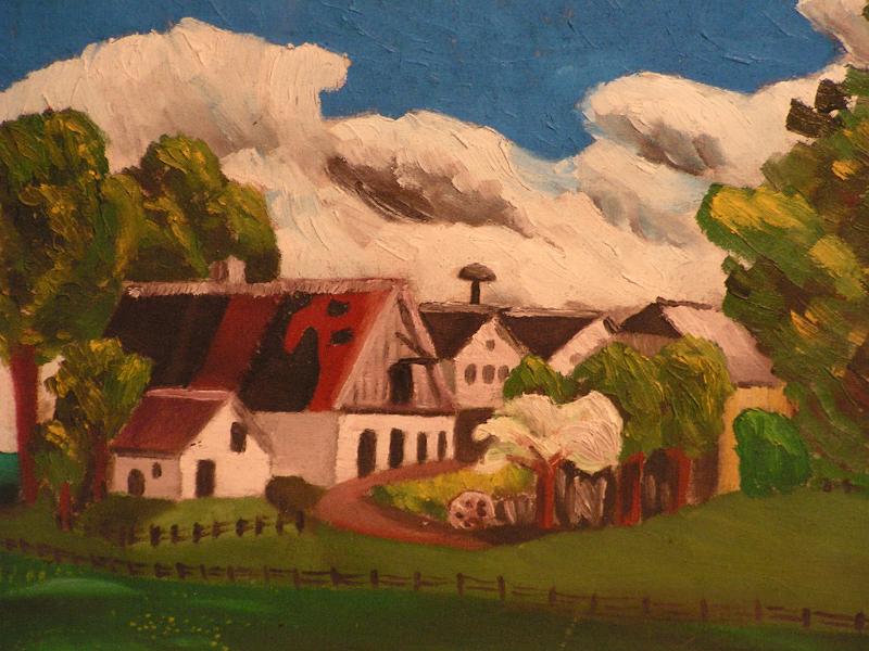 Niederholte (Ausschnitt), ca 1975, Öl-Leinen, 70x49.jpg
